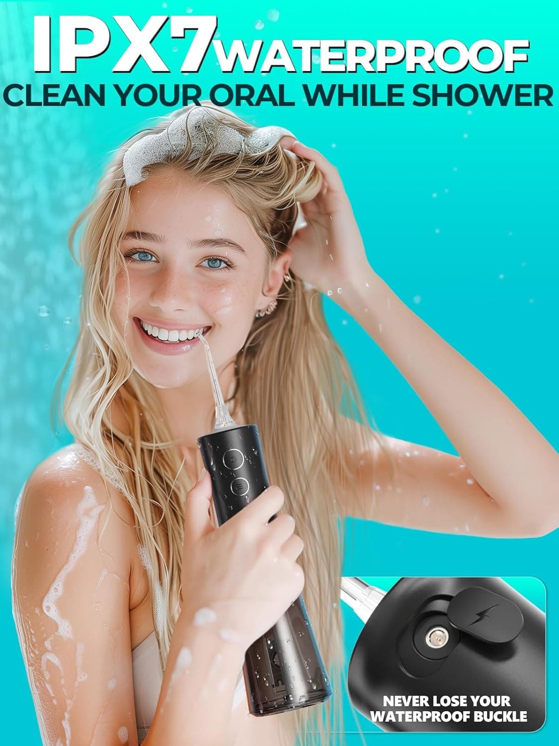 Portable Water Flosser for Teeth